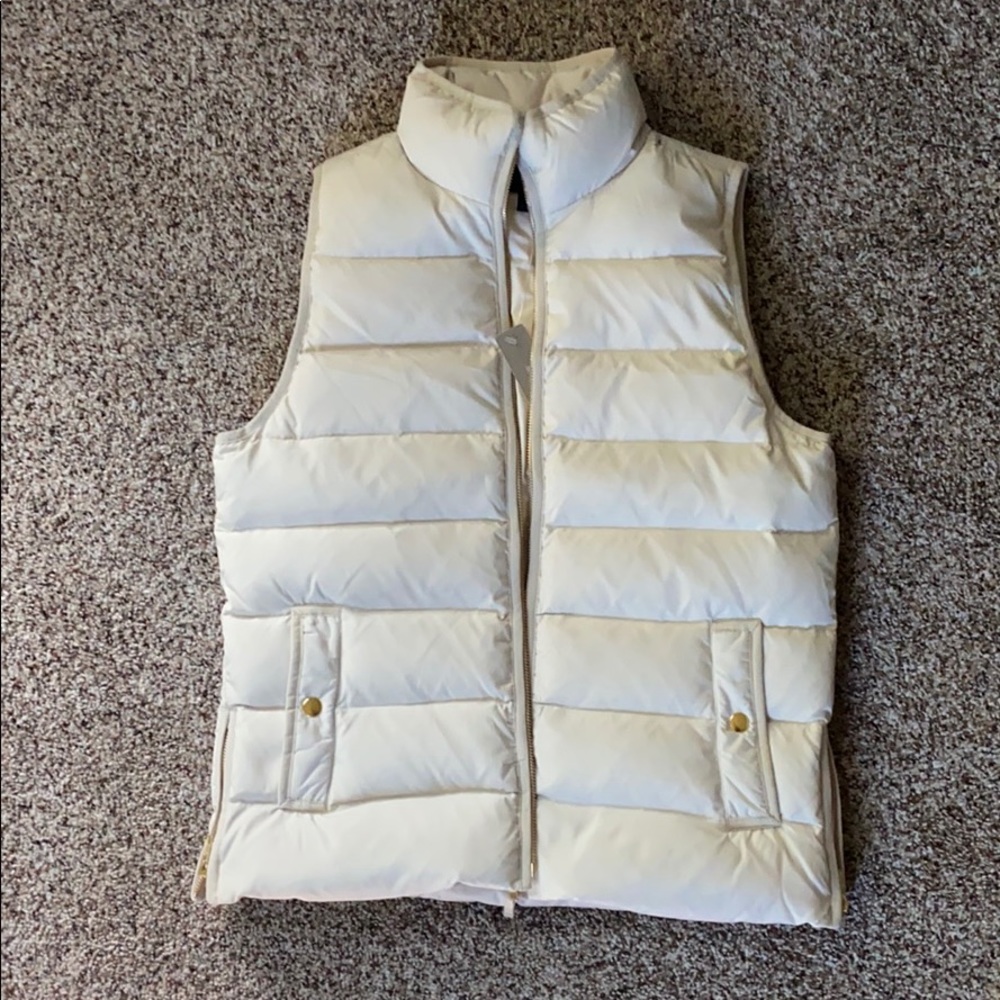 J Crew puffer vest